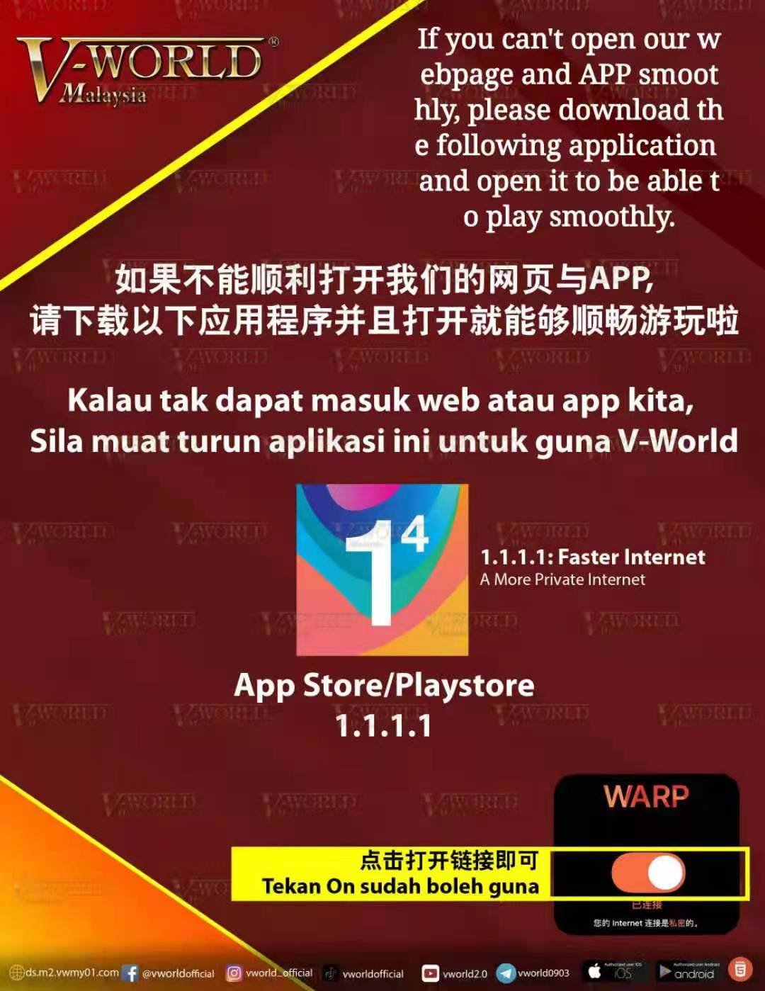 Important Notice for Malaysia User